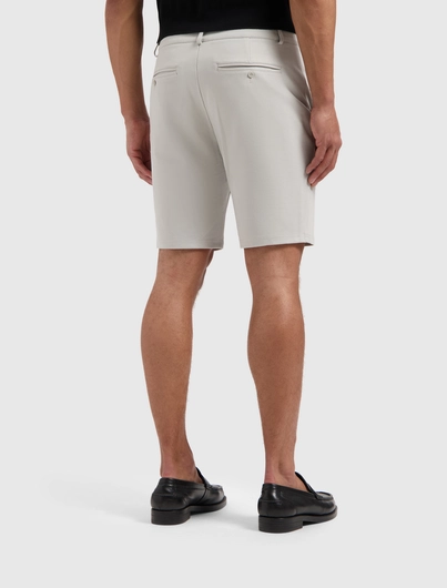 PurePath - Korte broek katoen - Kiezelgrijs - Slim fit Smart Shorts - 25010504