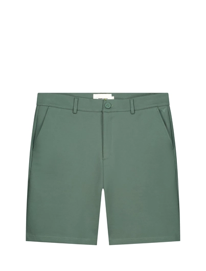 PurePath - Korte broek katoen - Legergroen - Slim fit Smart Shorts - 25010504