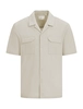 PurePath - Overhemd korte mouw - Beige - Regular fit Shortsleeve Shirts - 25010221