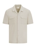 PurePath - Overhemd korte mouw - Beige - Regular fit Shortsleeve Shirts - 25010221