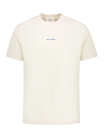 PurePath - T-shirt korte mouw - Ecru - Loose Fit Crewneck SS T-shirts - 25010107