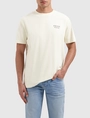 PurePath - T-shirt korte mouw - Ecru - Regular fit Crewneck SS T-shirts - 25010117