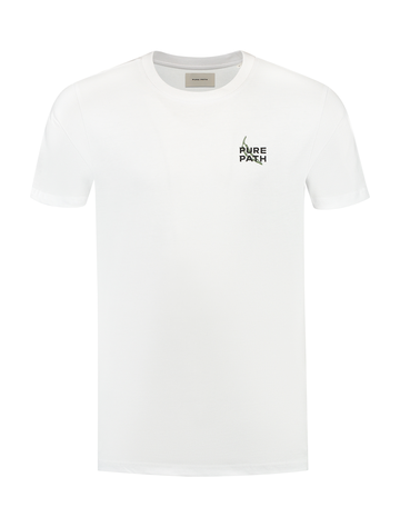 PurePath - T-shirt korte mouw - Wit - Regular fit Crewneck SS T-shirts - 25010104