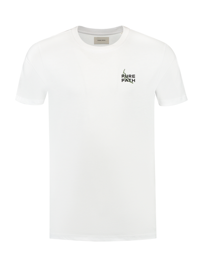 PurePath - T-shirt korte mouw - Wit - Regular fit Crewneck SS T-shirts - 25010104