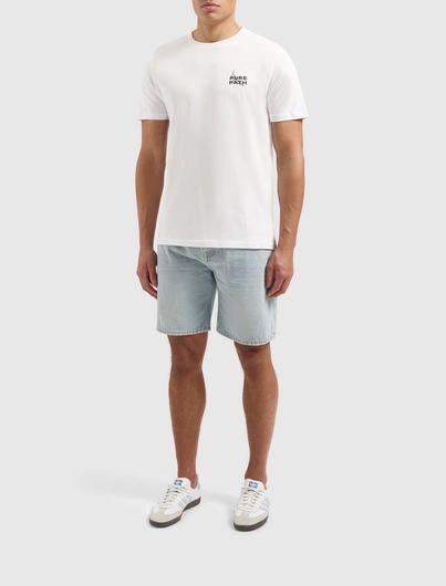 PurePath - T-shirt korte mouw - Wit - Regular fit Crewneck SS T-shirts - 25010104