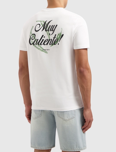 PurePath - T-shirt korte mouw - Wit - Regular fit Crewneck SS T-shirts - 25010104