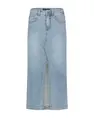 Red Button - Denim rok - Gebleekte denim - Alina skirt frontslit