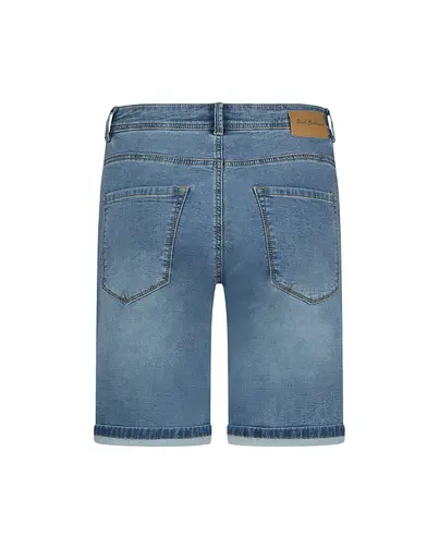 Red Button - Korte broek - Stonewashed Denim - Relax short jog midstone used - Srb4449