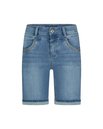 Red Button - Korte broek - Stonewashed Denim - Sienna short & embroidery ston - Srb4444