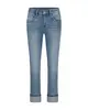 Red Button - Trendy jeans - Stonewashed Denim - Kate denim & embroid. pockets