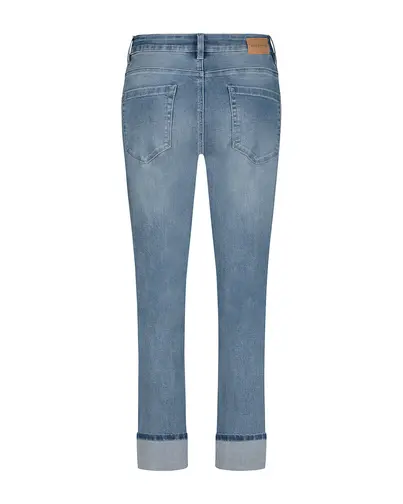 Red Button - Trendy jeans - Stonewashed Denim - Kate denim & embroid. pockets