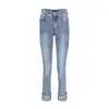 Red Button - Trendy jeans - Stonewashed Denim - Laila & rips midstone