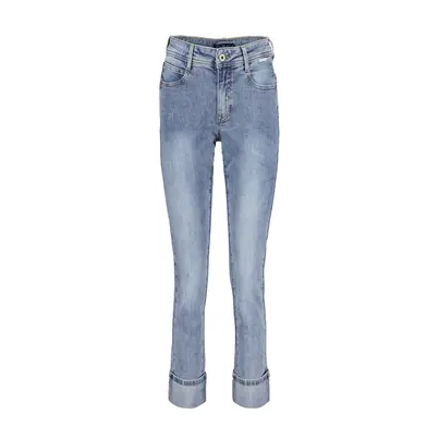 Red Button - Trendy jeans - Stonewashed Denim - Laila & rips midstone