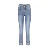 Red Button - Trendy jeans - Stonewashed Denim - Laila & rips midstone
