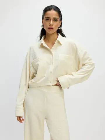 Refined - Blouse lange mouw - Ecru - Lyloe Blouse - R2503954683