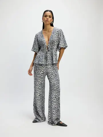 Refined - Katoenen broek - Dierenprint - Nova Pants - R2503137674