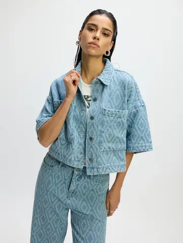 Refined - Spijkerjas - Lichte Denim - Suusy Blouse - R2503979679