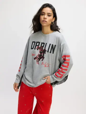 Refined - T-shirt korte mouw - Grijs - Dallas Longsleeve - R2502813624