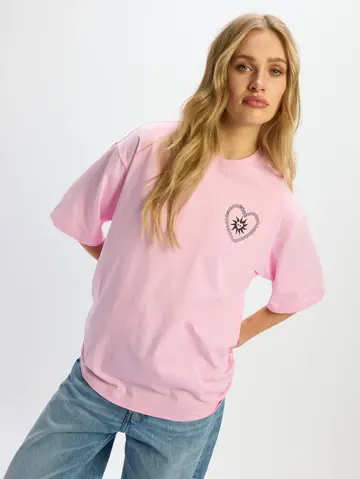 Refined - T-shirt korte mouw - Roze - Maggy T-Shirt - R2503722636