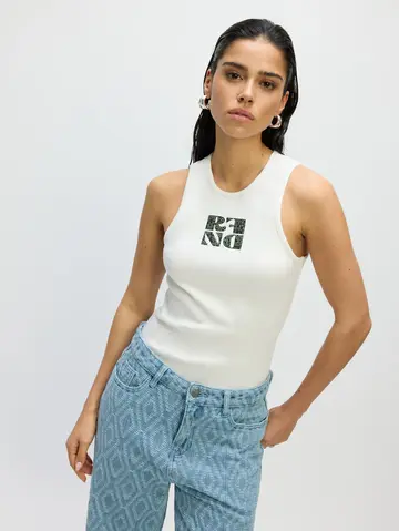 Refined - Tanktop - Wit - Raquel Tanktop - R2503812638