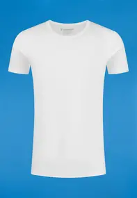 Semi bodyfit t-shirt o-neck