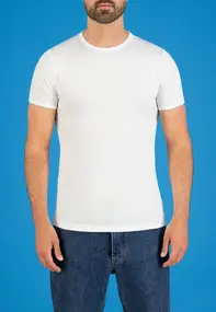 Semi bodyfit t-shirt o-neck