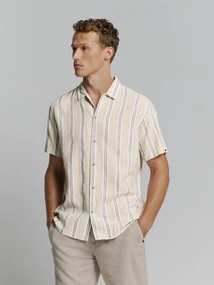 Shirt short sleeve dobby verti
