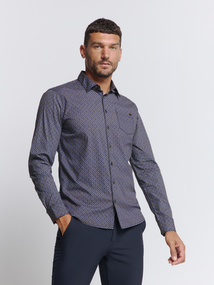 Shirt stretch allover printed