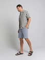 Short chino jersey travel