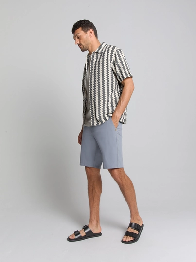 Short chino jersey travel