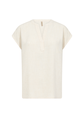 soyaconcept - Blouse korte mouw - Ecru - Sc-Poula 1
