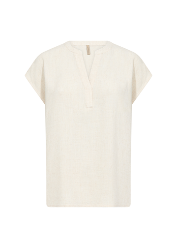 soyaconcept - Blouse korte mouw - Ecru - Sc-Poula 1