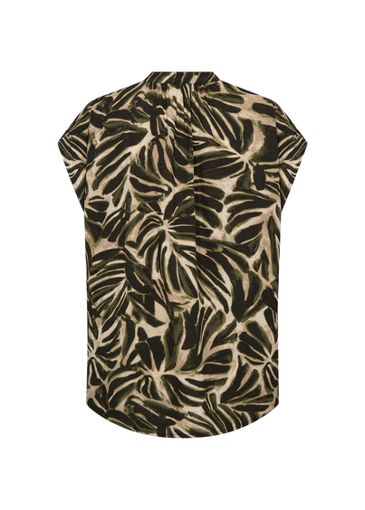 Soyaconcept - Blouse korte mouw - Groen - Sc-Roksana 2