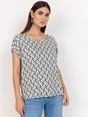 soyaconcept - Blouse korte mouw - Lichtblauw - Sc-Penny 1