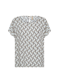 soyaconcept - Blouse korte mouw - Lichtblauw - Sc-Penny 1