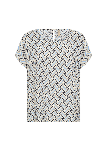 soyaconcept - Blouse korte mouw - Lichtblauw - Sc-Penny 1