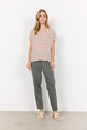 soyaconcept - Blouse korte mouw - Oranje - Sc-Penny 1