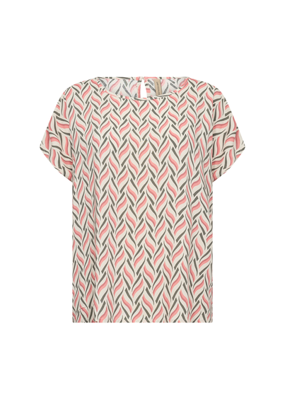soyaconcept - Blouse korte mouw - Oranje - Sc-Penny 1