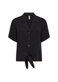 Soyaconcept - Blouse korte mouw - Zwart - Sc-Radia 69