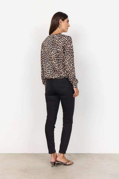 soyaconcept - Blouse lange mouw - Beige - Sc-Ophia 1