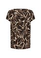 Soyaconcept - Blouse lange mouw - Bruin - Sc-Roksana 1