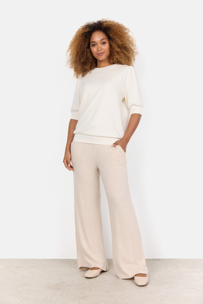 Soyaconcept - Blouse lange mouw - Ecru - SC-Banu 83