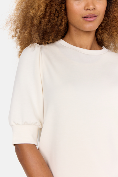 Soyaconcept - Blouse lange mouw - Ecru - SC-Banu 83