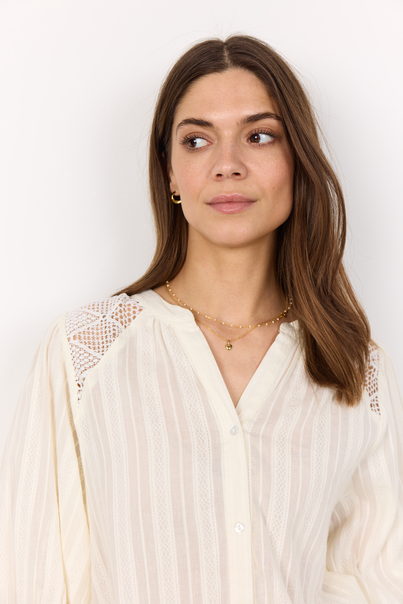 soyaconcept - Blouse lange mouw - Ecru - Sc-Rafaella 3