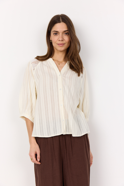 soyaconcept - Blouse lange mouw - Ecru - Sc-Rafaella 3