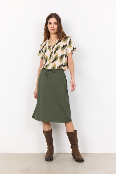 Soyaconcept - Blouse lange mouw - Groen - Sc-Rosilda 1