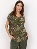 Soyaconcept - Blouse lange mouw - Groen - Sc-Rosine 2