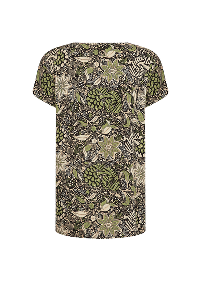 Soyaconcept - Blouse lange mouw - Groen - Sc-Rosine 2