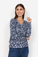 soyaconcept - Blouse lange mouw - Lichtblauw - Sc-Felicity Aop 493
