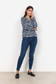 soyaconcept - Blouse lange mouw - Lichtblauw - Sc-Felicity Aop 493
